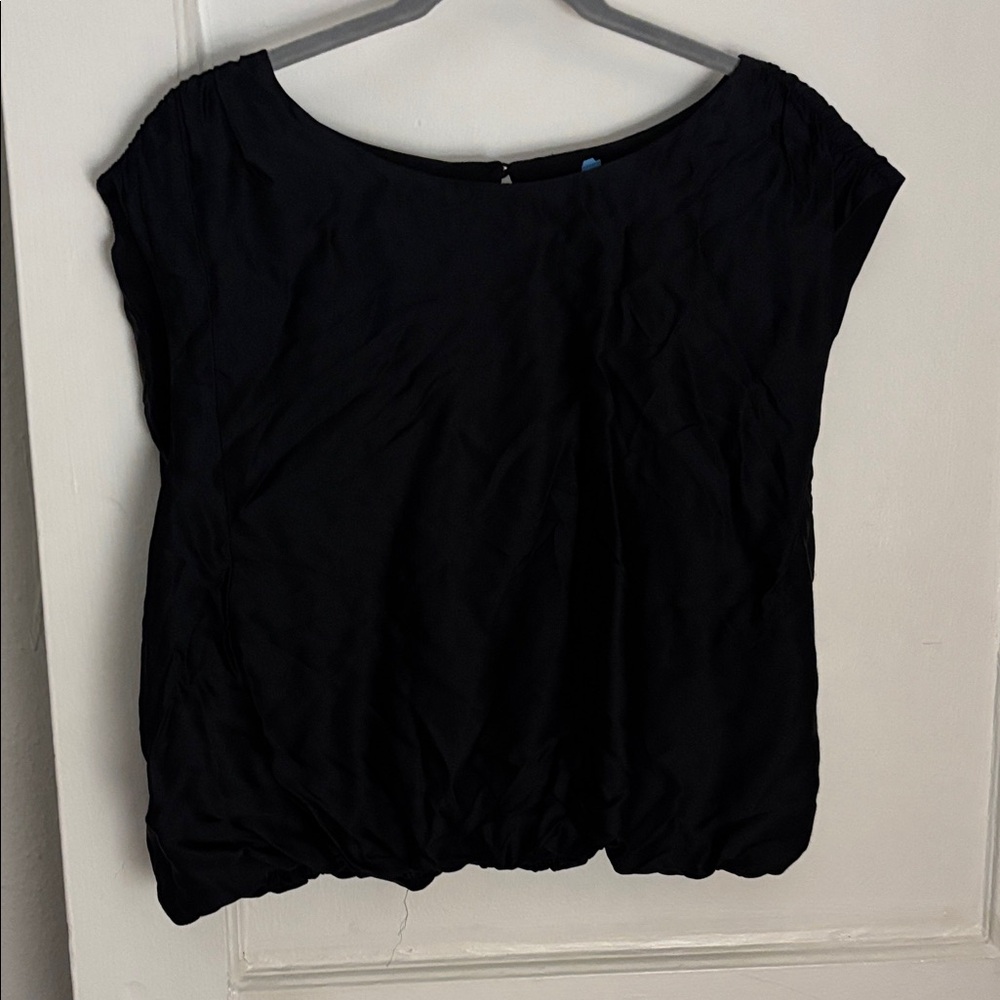 Anthropologie Black Blouse